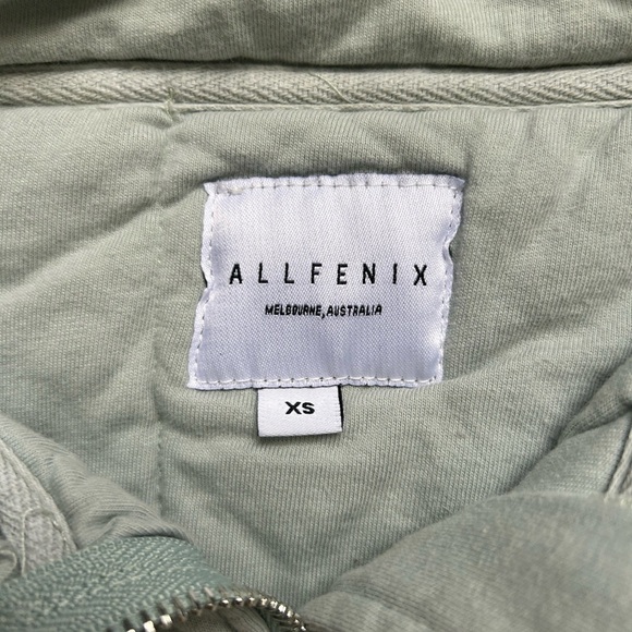 Allfenix Anthropologie Soft Sage Green Quilted Jacket size XS - Picture 8 of 11